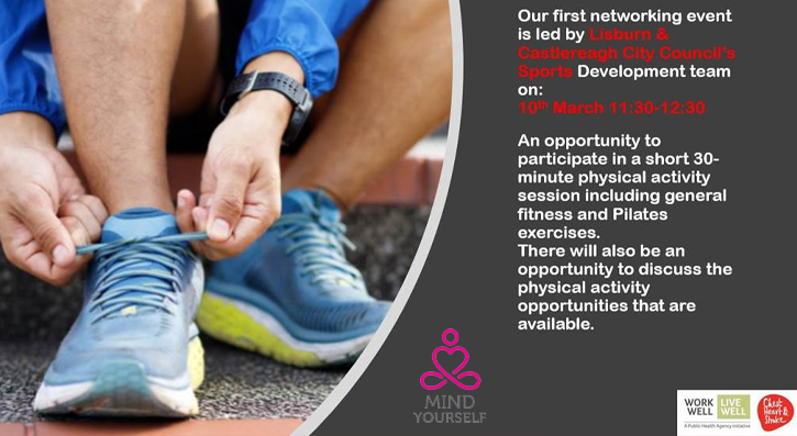 A FREE Physical Activity Pilates and Cardio Class Session will be taking place next Wednesday for Staff